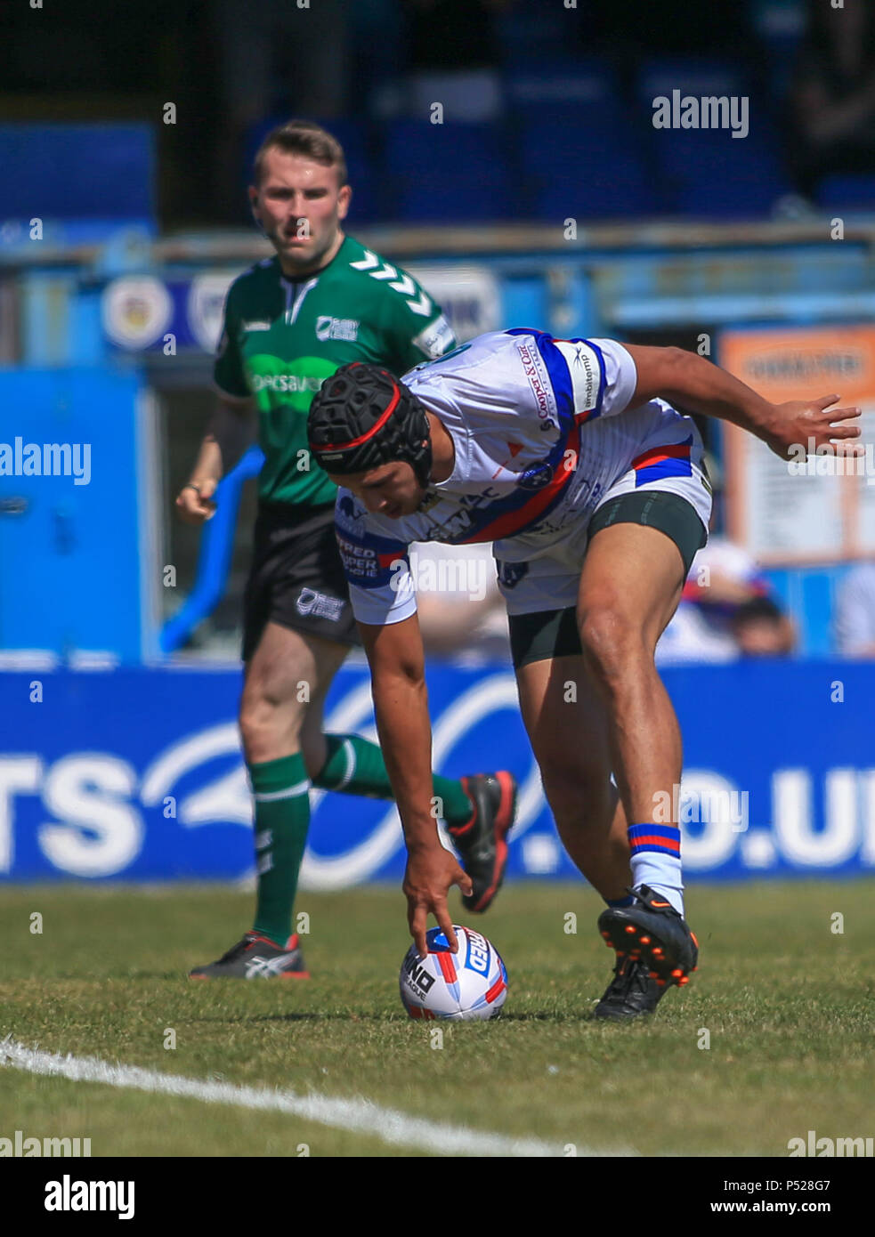 Wakefield, UK. 24 June 2018. Mobile Rocket Stadium, Wakefield, England ...