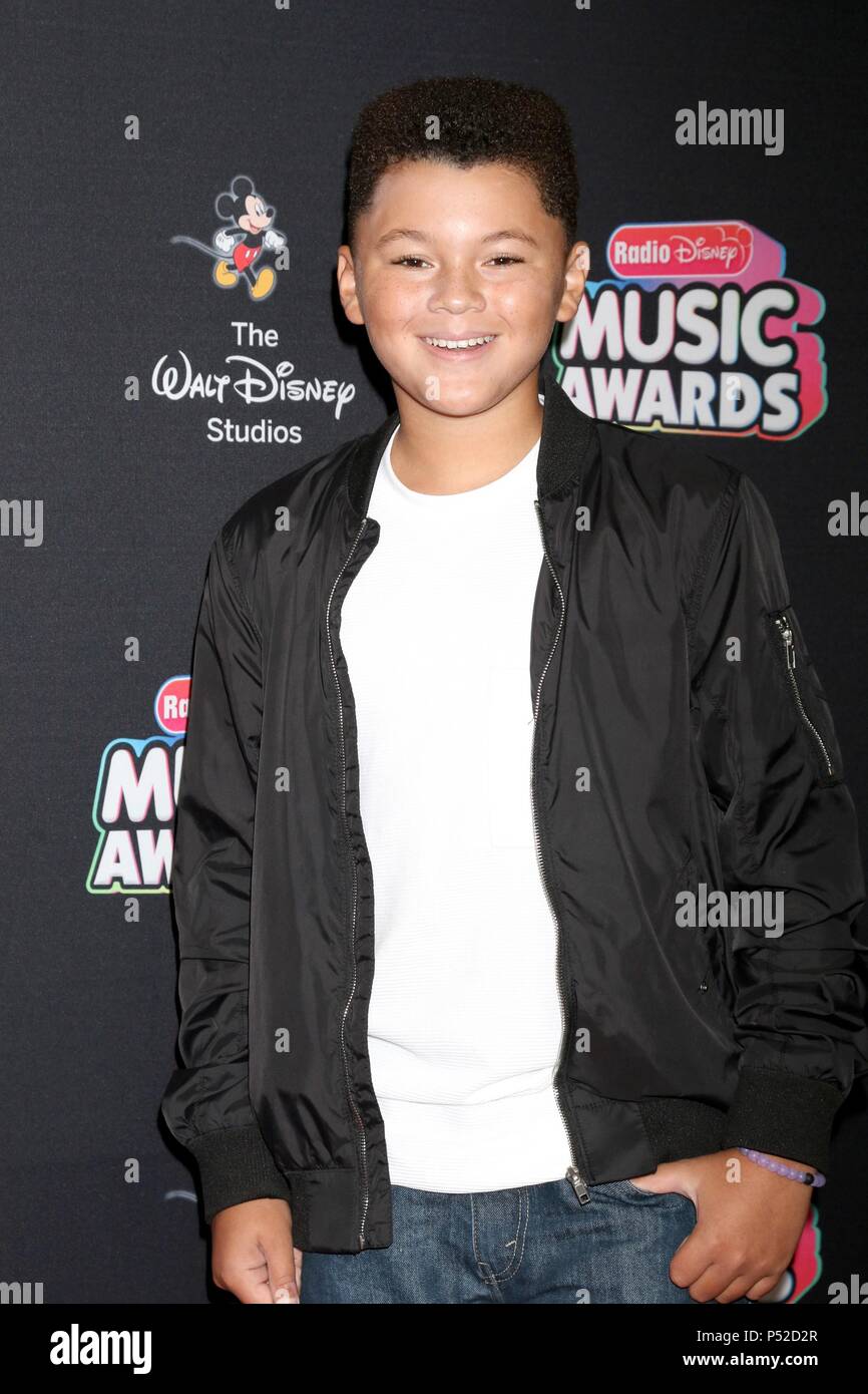 Benji Risley at arrivals for 2018 Radio Disney Music Awards - Part 2, Loews Hollywood Hotel, Los Angeles, CA June 22, 2018. Photo By: Priscilla Grant/Everett Collection Stock Photo