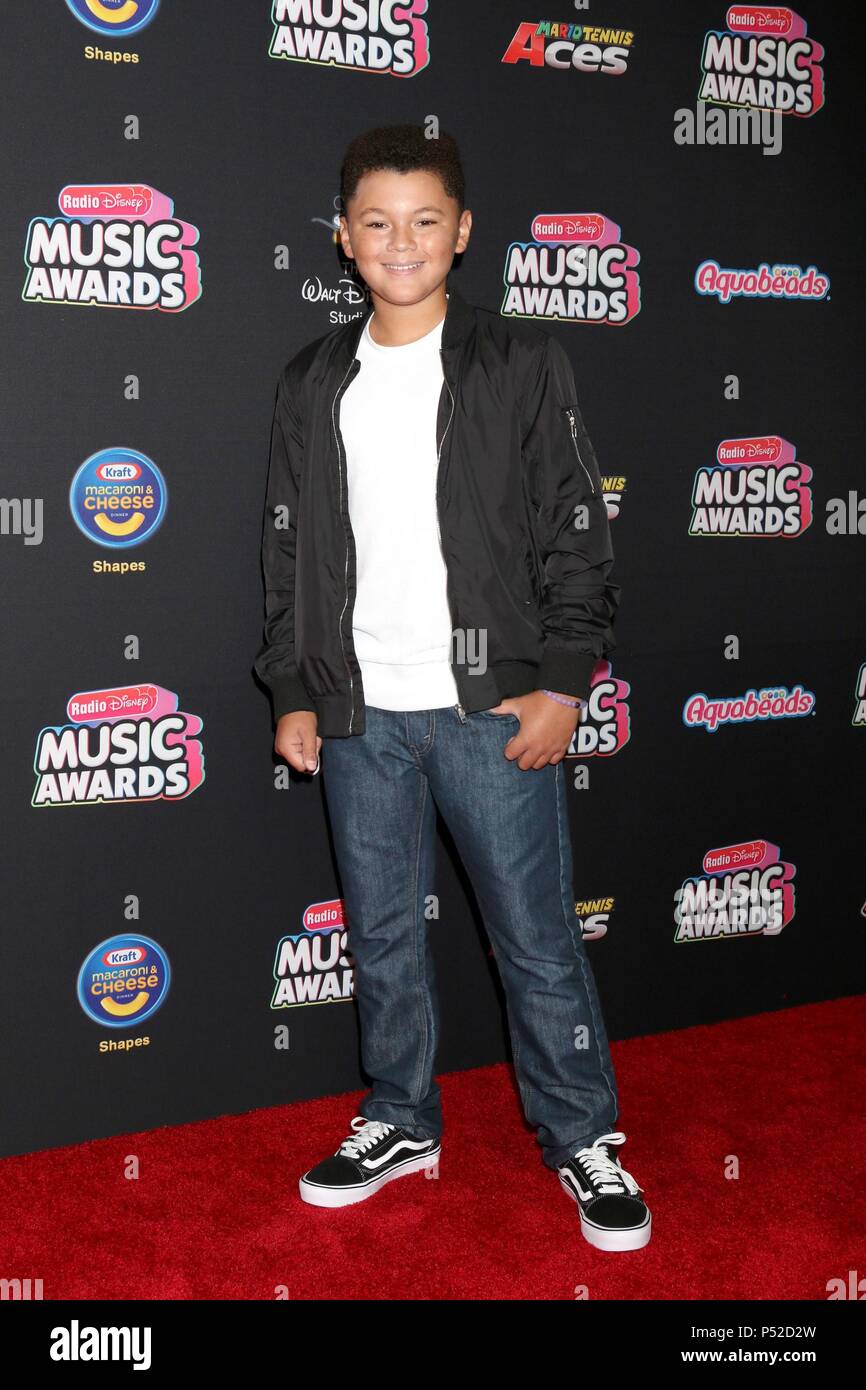 Benji Risley at arrivals for 2018 Radio Disney Music Awards - Part 2, Loews Hollywood Hotel, Los Angeles, CA June 22, 2018. Photo By: Priscilla Grant/Everett Collection Stock Photo