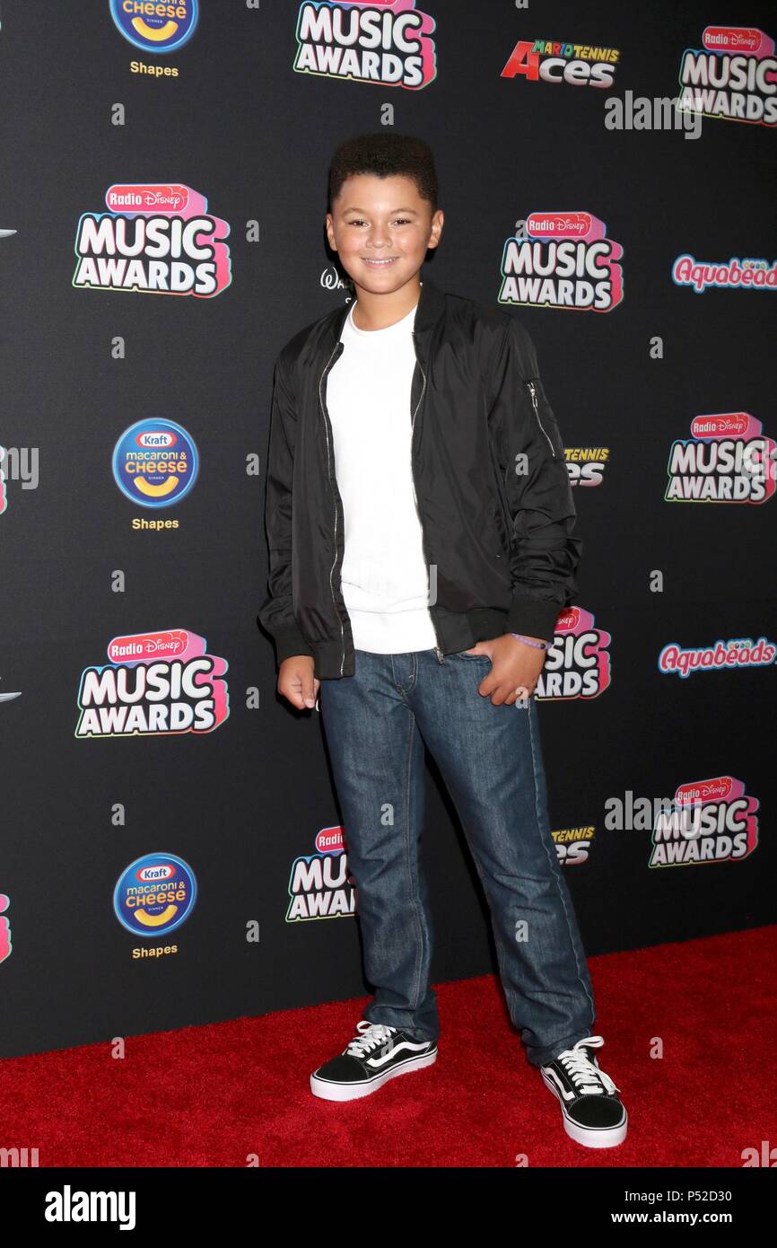 Benji Risley at arrivals for 2018 Radio Disney Music Awards - Part 2, Loews Hollywood Hotel, Los Angeles, CA June 22, 2018. Photo By: Priscilla Grant/Everett Collection Stock Photo