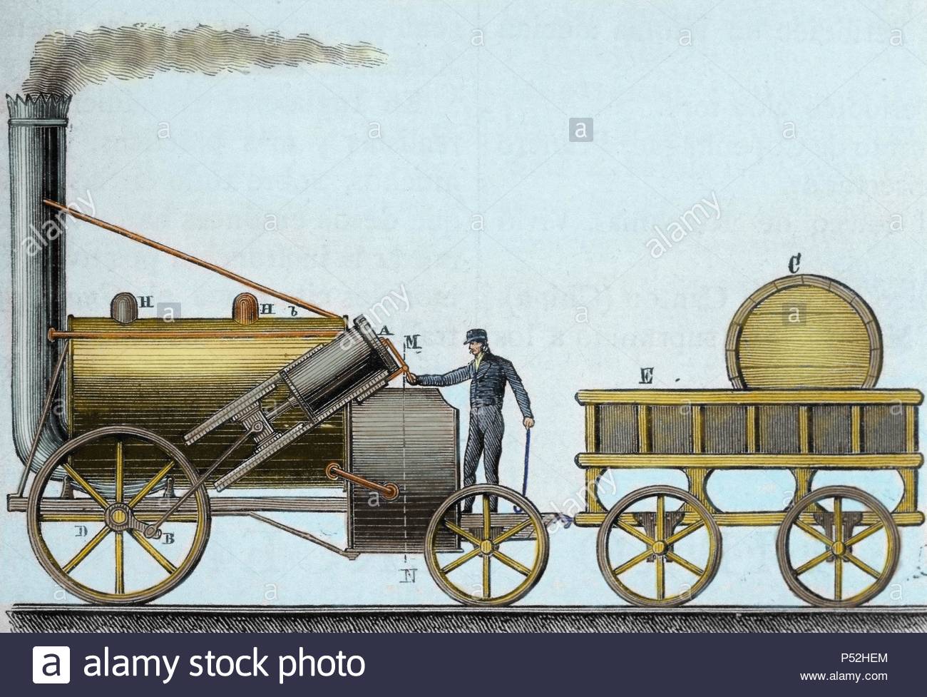 Stephenson Rocket Stock Photos & Stephenson Rocket Stock
