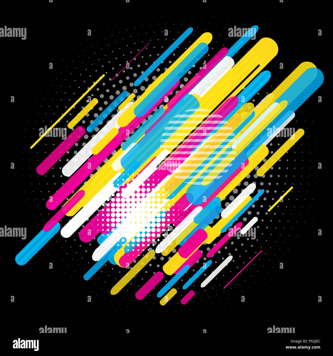 Abstract background with a retro styled design Stock Photo - Alamy