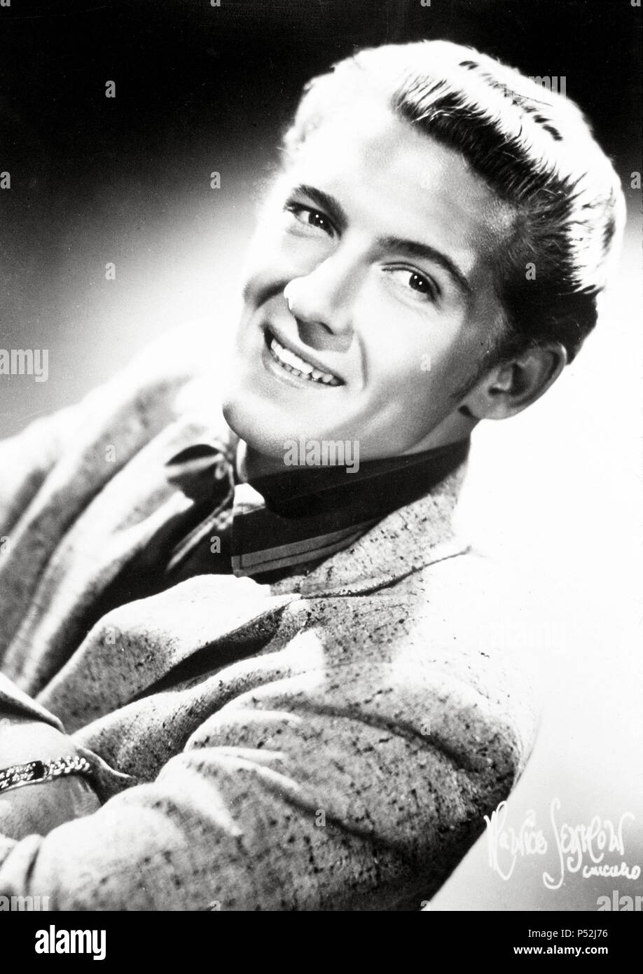 American singer-songwriter and pianist Jerry Lee Lewis. Stock Photo