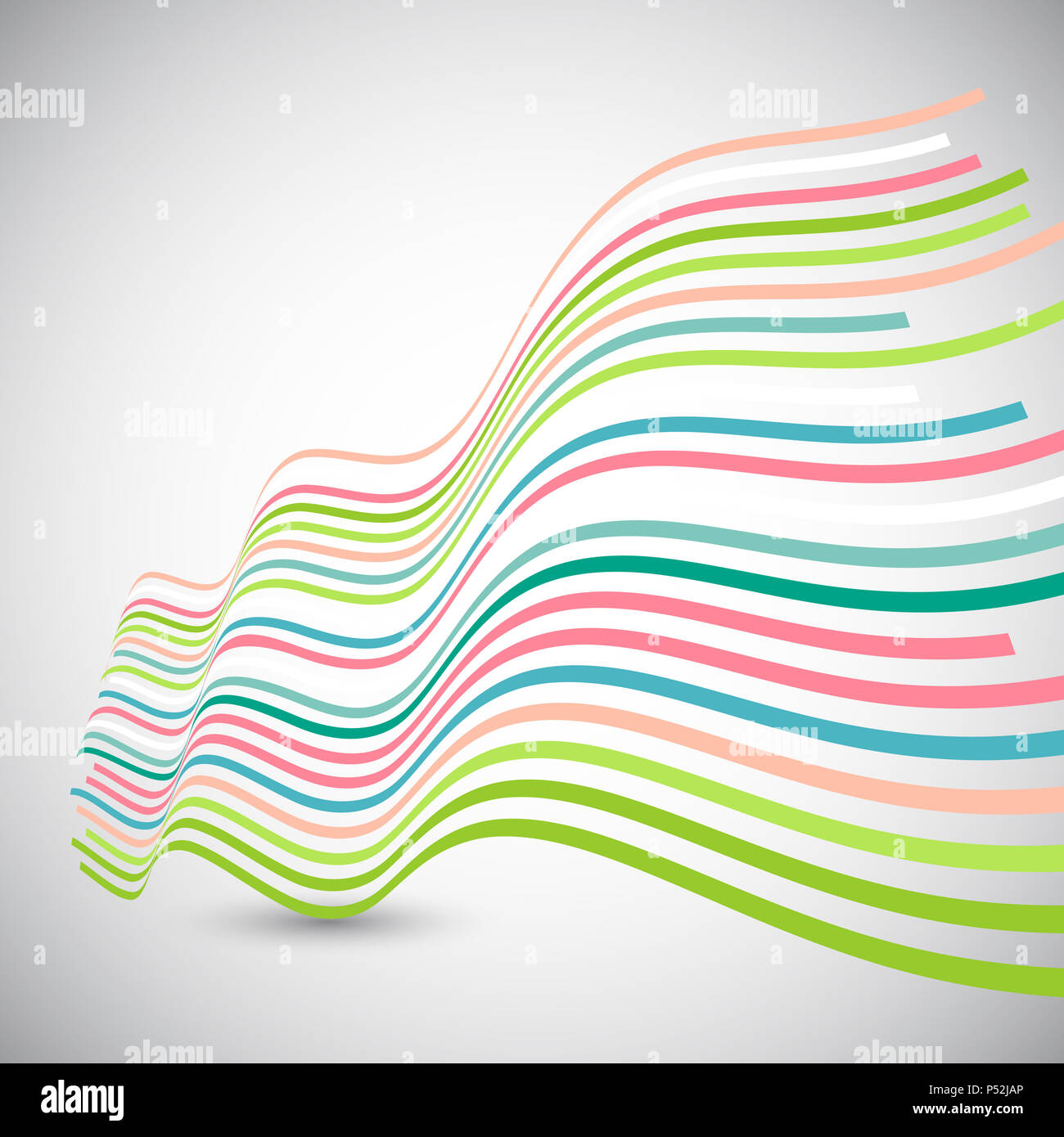 Abstract background of wavy lines Stock Photo - Alamy