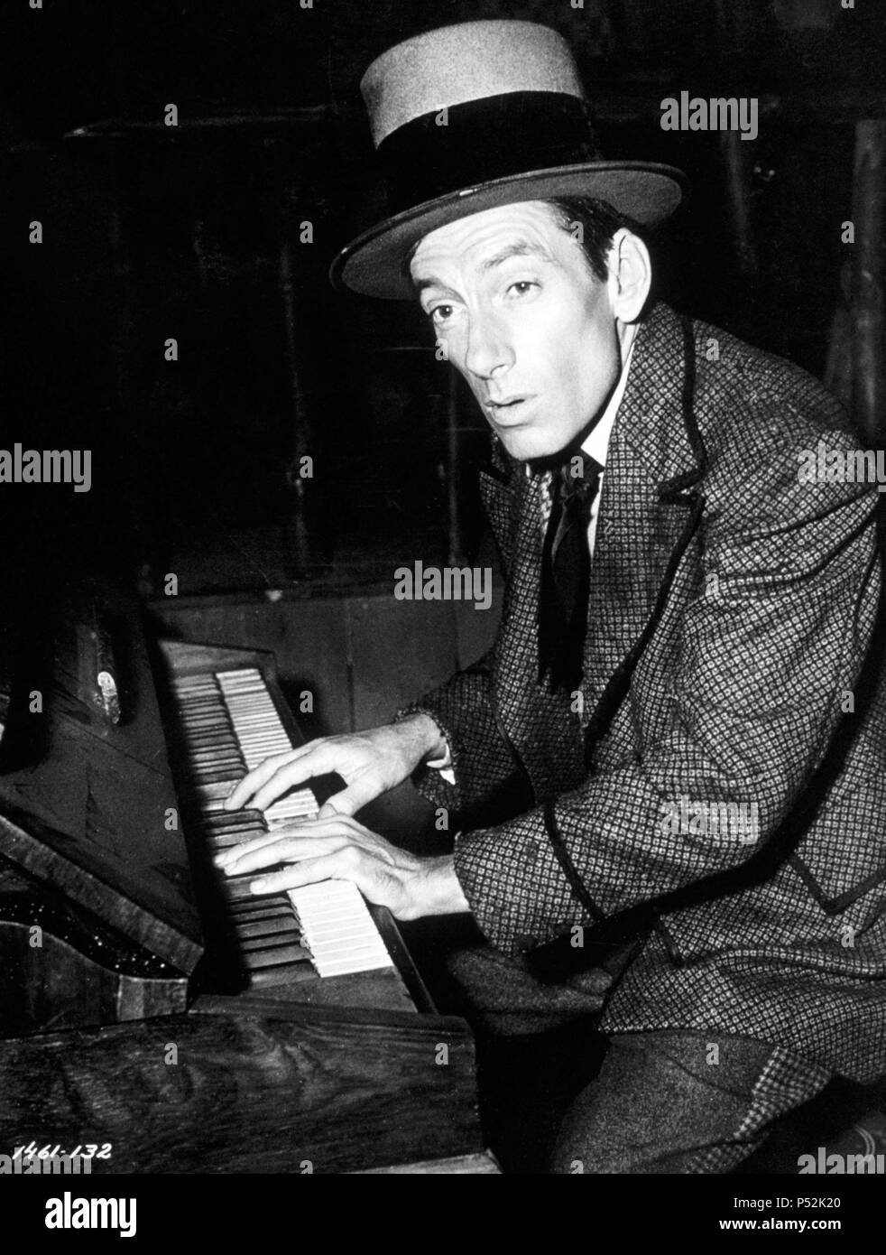 American composer and pianist Hoagy Carmichael. Stock Photo