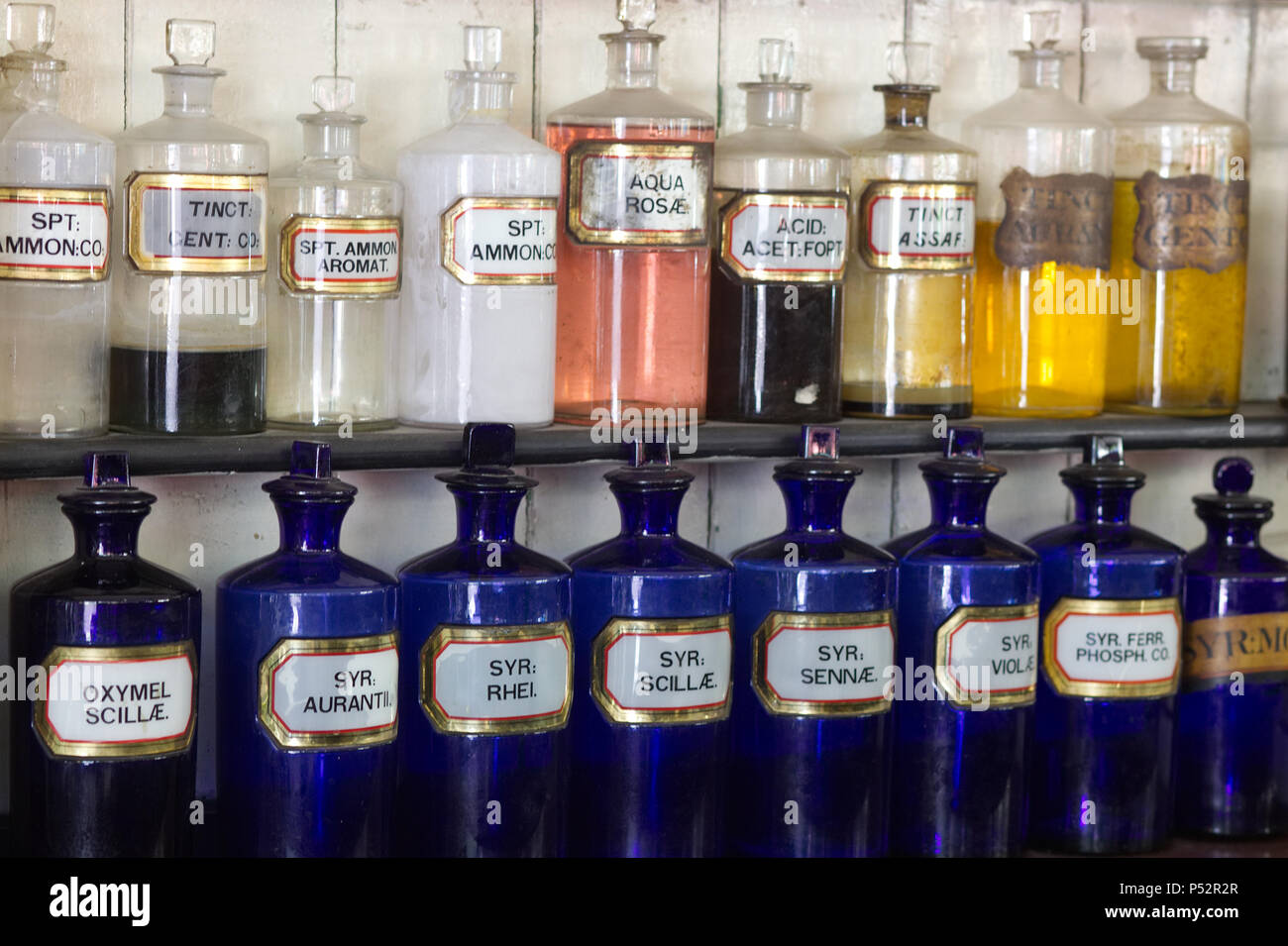 Old chemist shop interior hi-res stock photography and images - Alamy