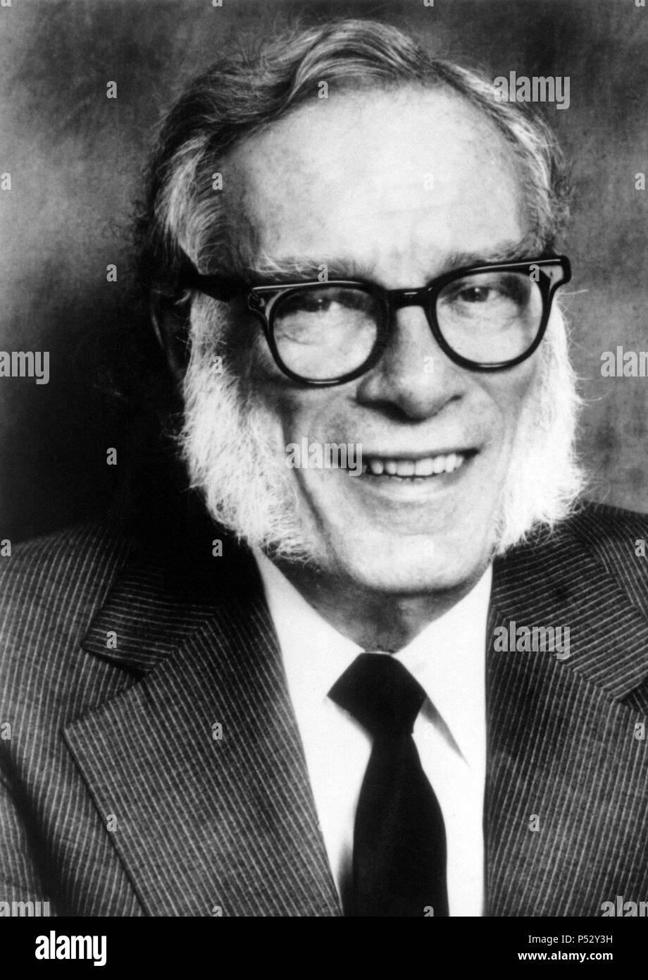 Isaac Asimov (19201992), American author known for his works of