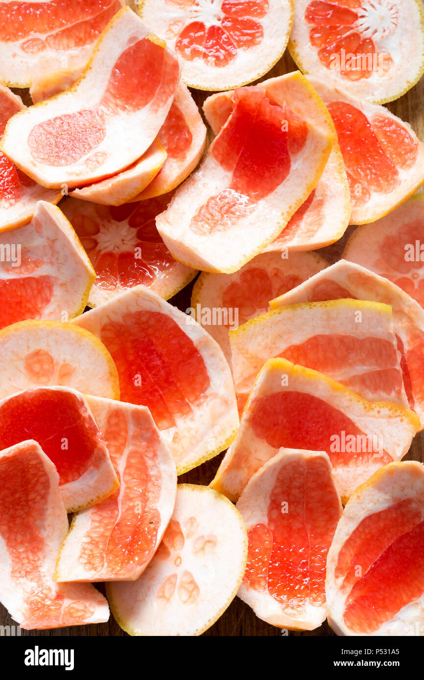 Red grapefruit peel Stock Photo Alamy