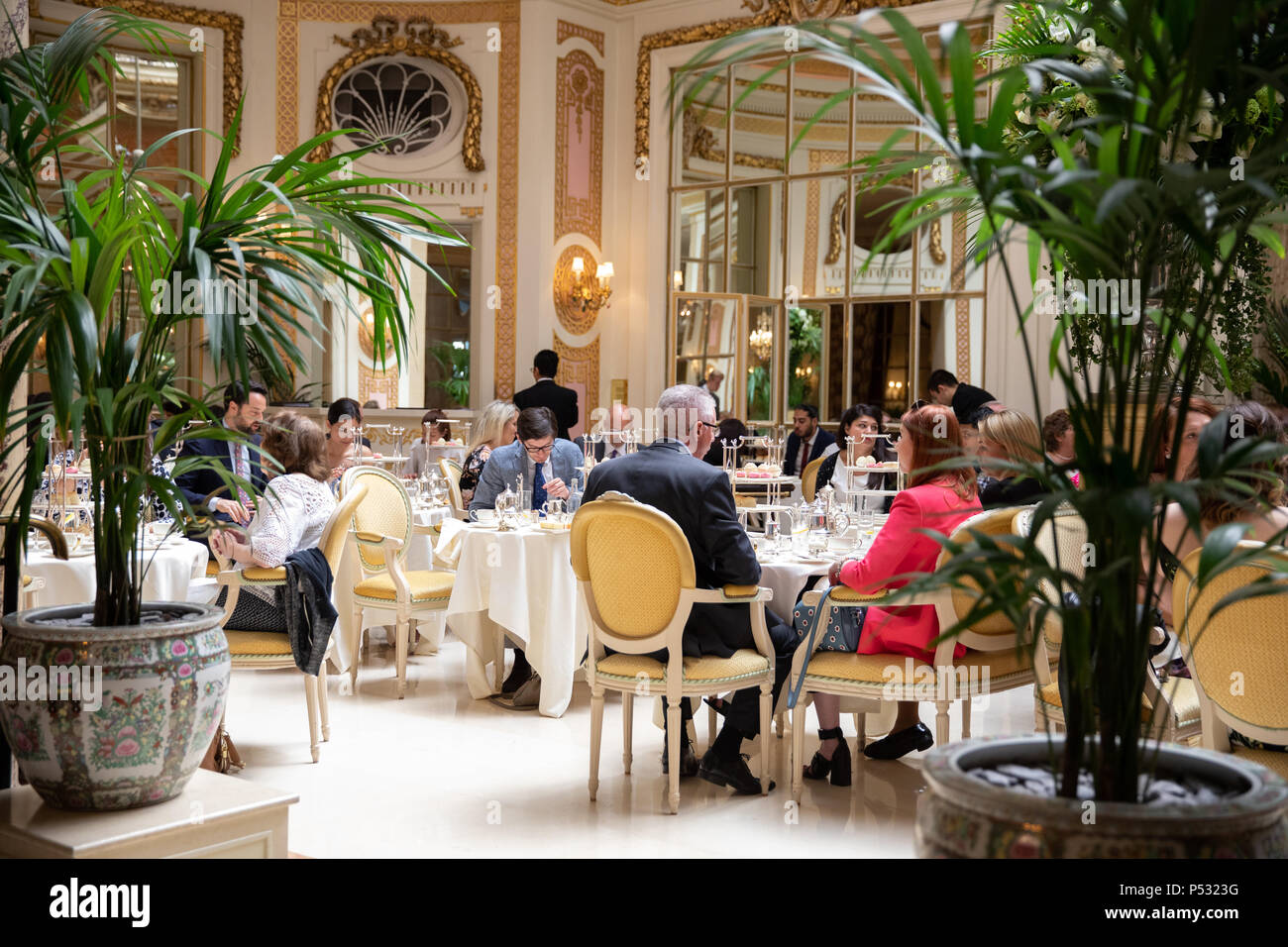 Ritz london afternoon tea hires stock photography and images Alamy