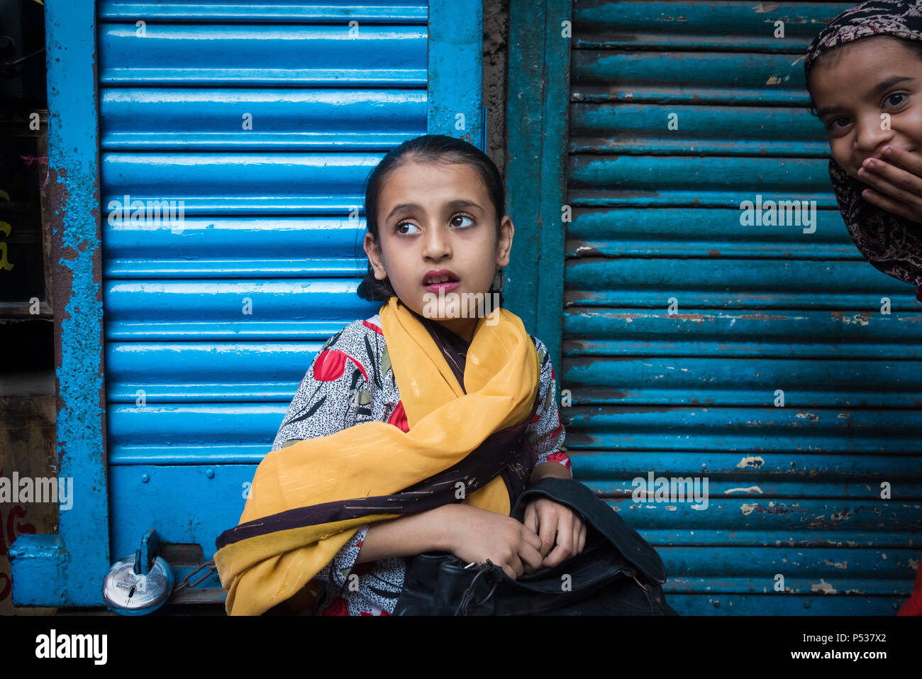 Indian Girl Child Delight High Resolution Stock Photography and Images ...