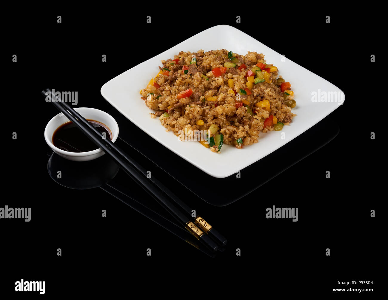 Com Rang Rice Dish Vietnam national dish hi-res stock photography and images - Alamy