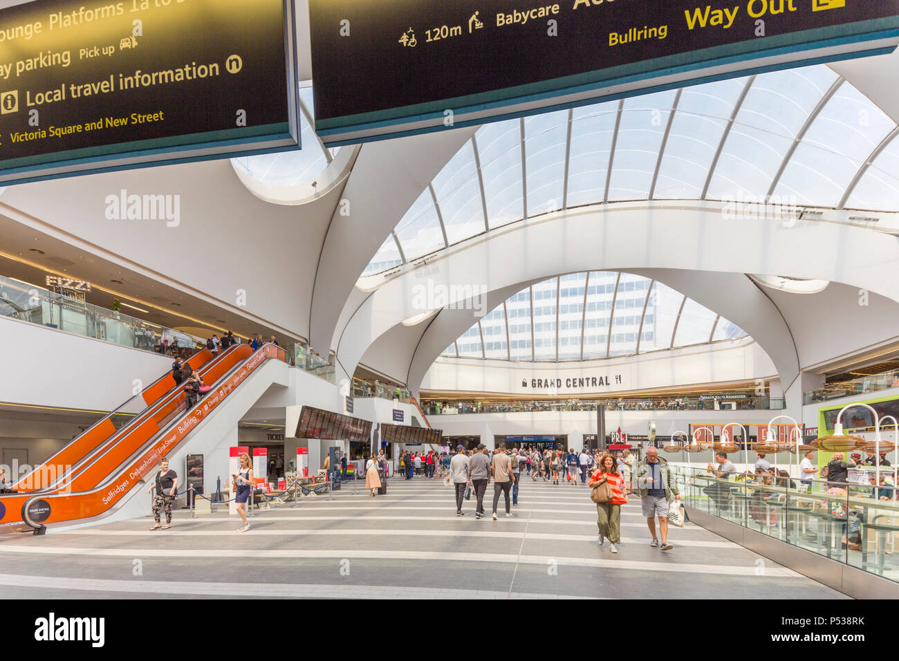 Birmingham Grand Central Station, Birmingham, Westmidlands, England, UK Stock Photo