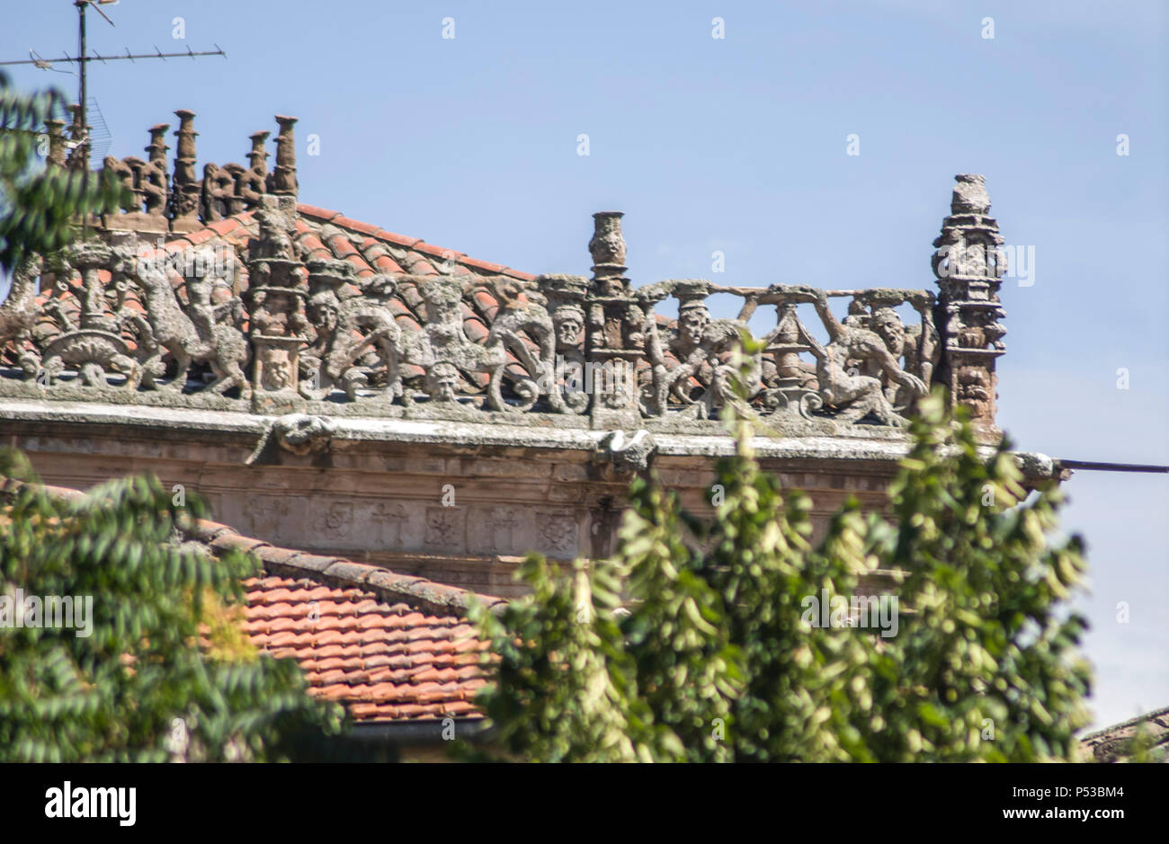 Imagenes tomadas de la Ciudad de Salamanca. Stock Photo