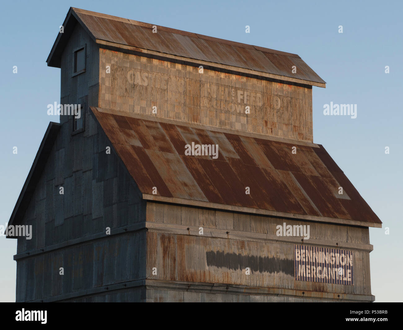Historic Castle Rock Colorado Grain Mill Stock Photo 209672831