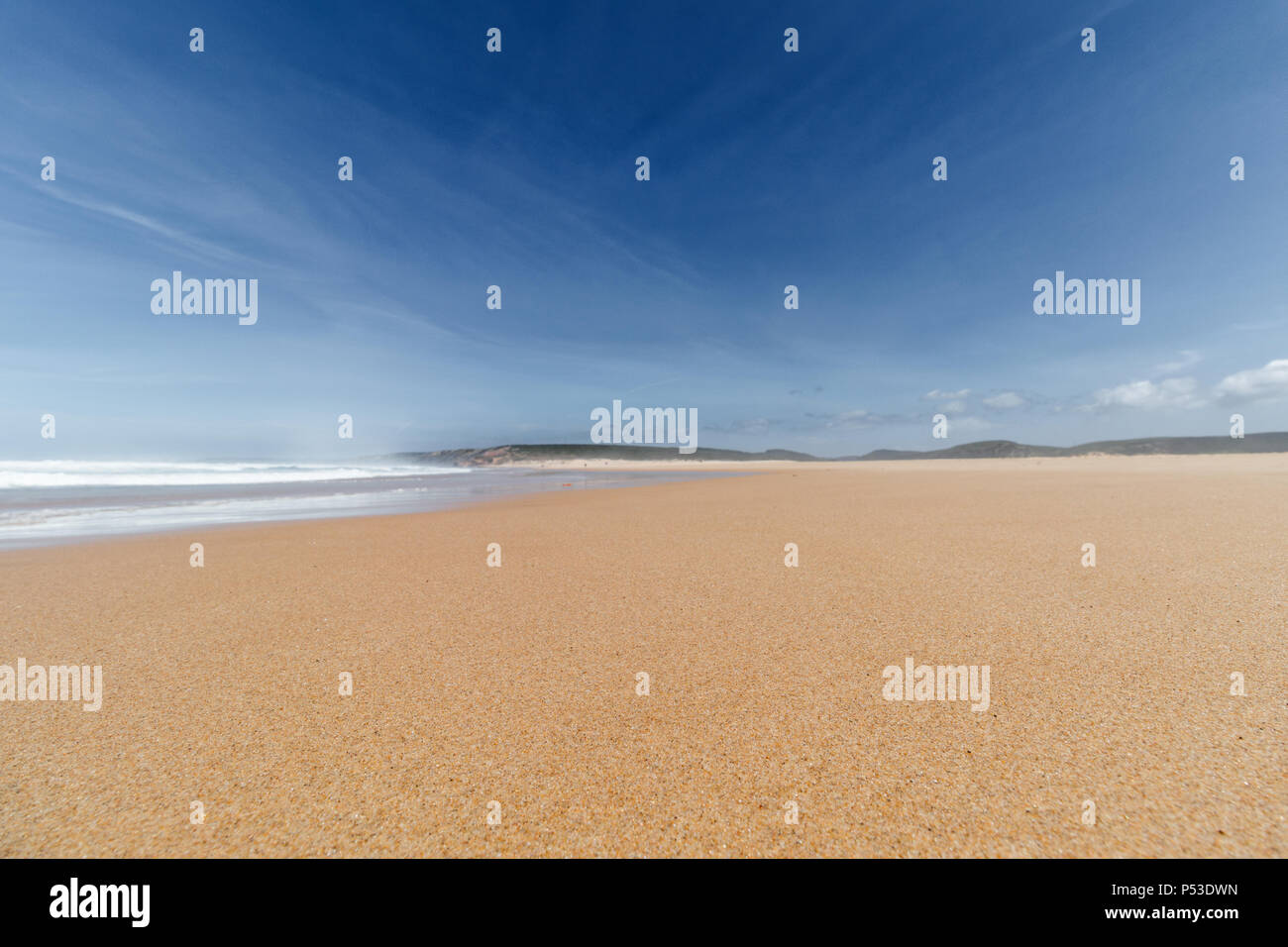 Algarve lonely beach Stock Photo