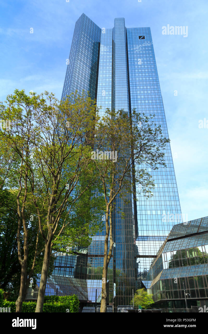 Deutsche Bank Headquarters Tower A Modern Skyscraper In The