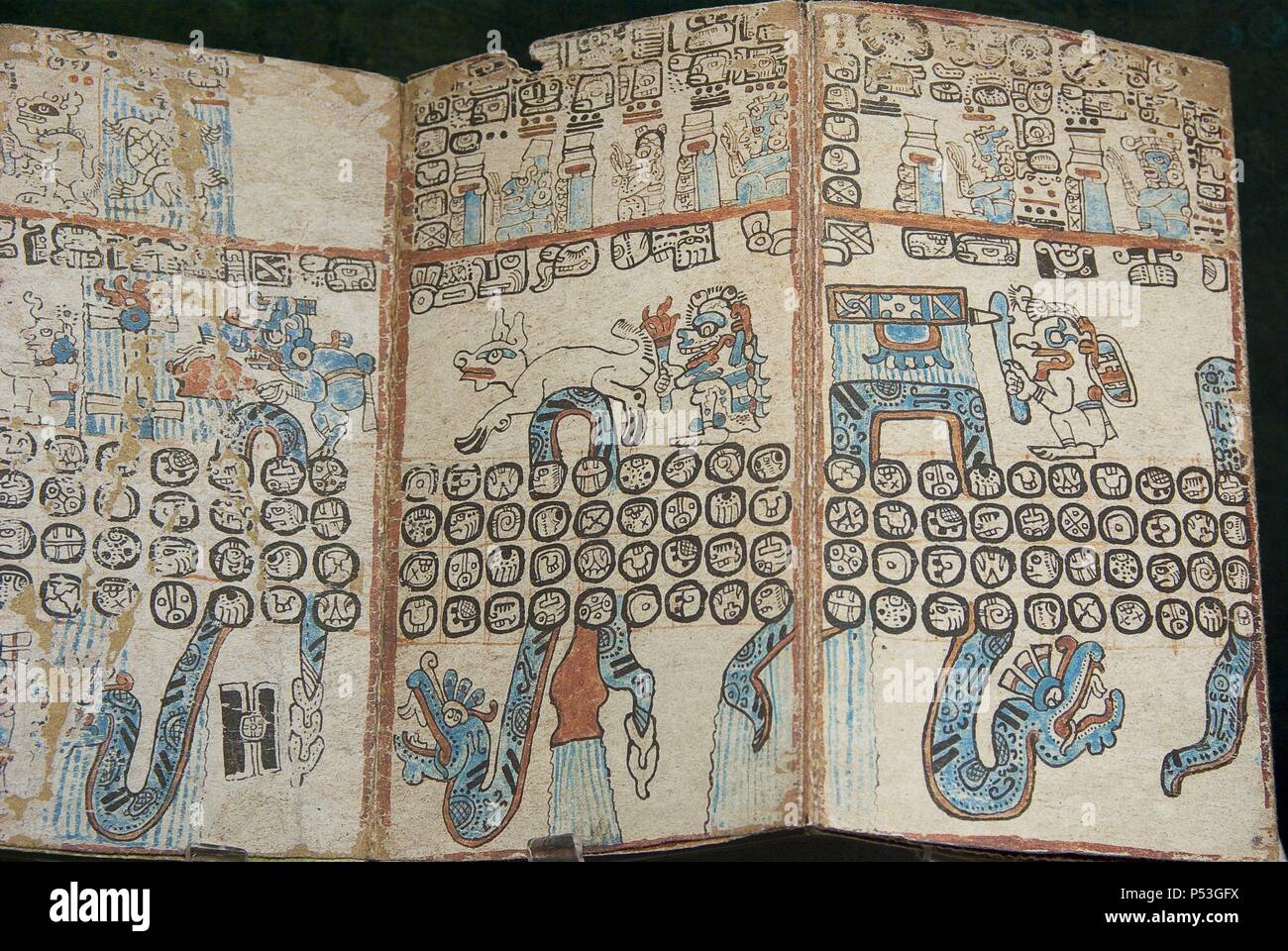 Maya codex hi-res stock photography and images - Alamy