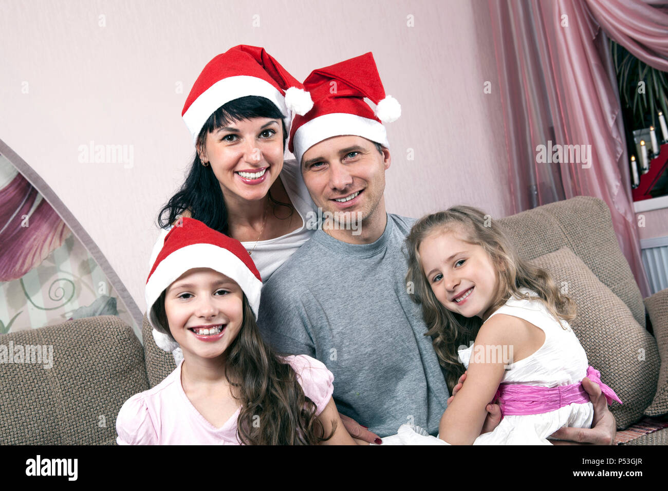family christmas hats