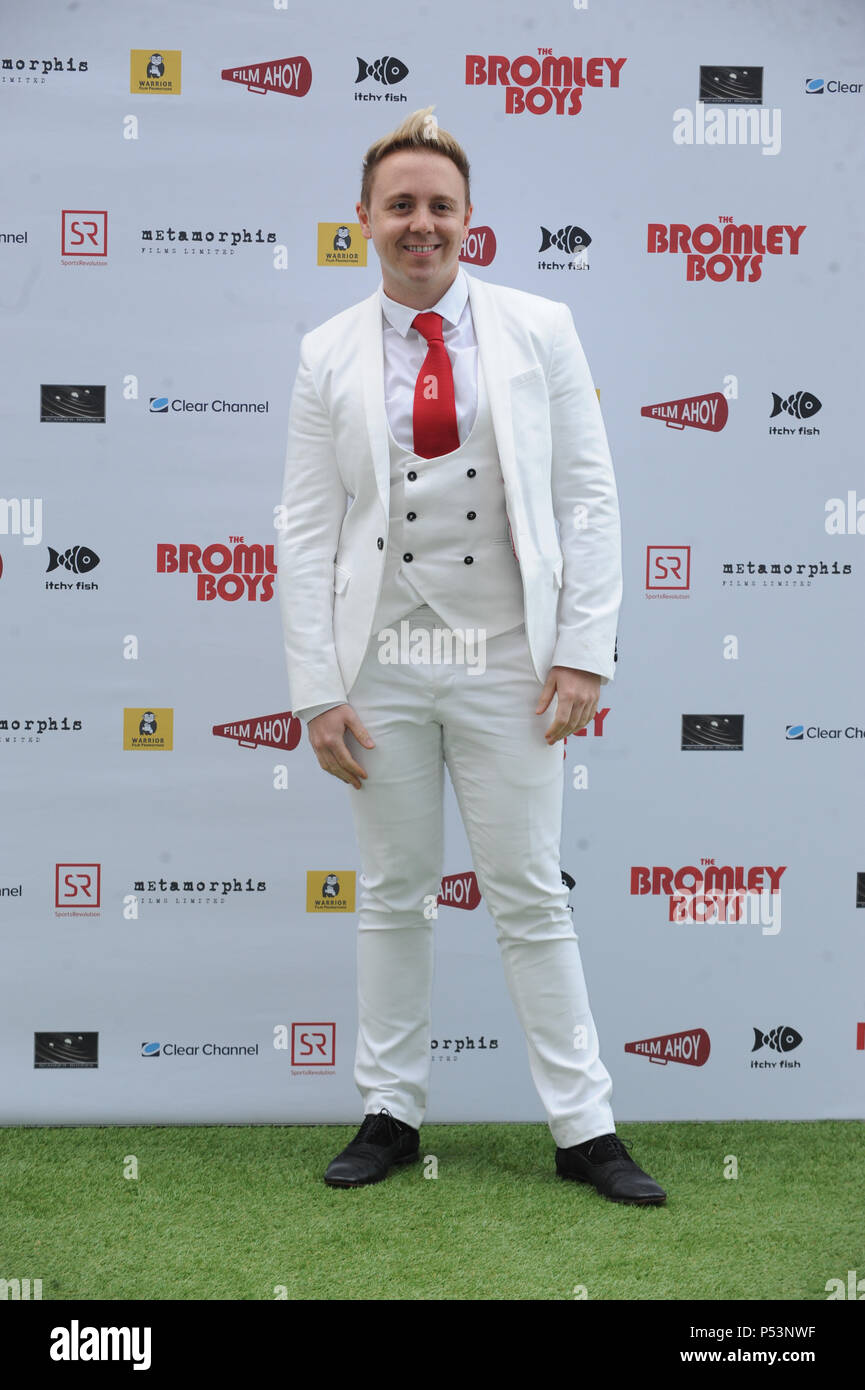 'The Bromley Boys' - Premiere at Wembley Stadium - Arrivals  Featuring: John Galea Where: London, United Kingdom When: 24 May 2018 Credit: WENN.com Stock Photo
