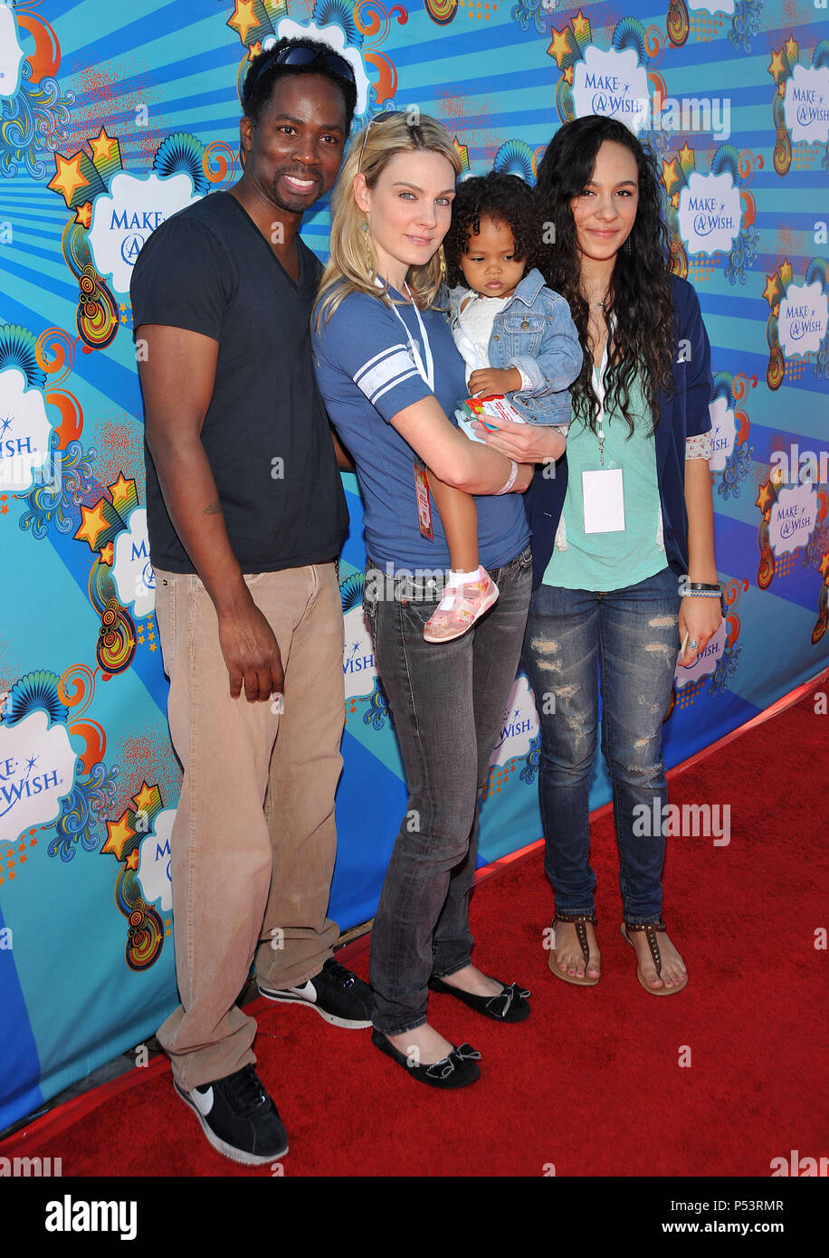 14_ Harold Perrineau _ Wife Brittany _ Daughters Aurora _ Wynter _14   - Make A Wish Foundation Benefit at the Santa Monica Pier in Los Angeles.14_ Harold Perrineau _ Wife Brittany _ Daughters Aurora _ Wynter _14  Event in Hollywood Life - California, Red Carpet Event, USA, Film Industry, Celebrities, Photography, Bestof, Arts Culture and Entertainment, Celebrities fashion, Best of, Hollywood Life, Event in Hollywood Life - California, Red Carpet and backstage, Music celebrities, Topix, Couple, family ( husband and wife ) and kids- Children, brothers and sisters inquiry tsuni@Gamma-USA.com, Cr Stock Photo