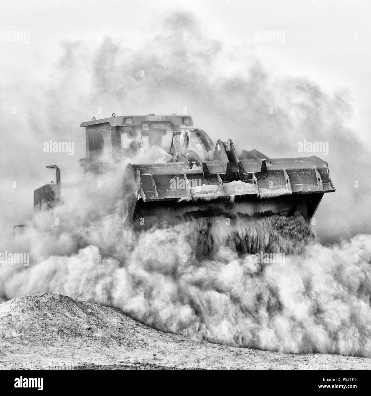 in ethiopia africa the caterpillar equipment working and excavation