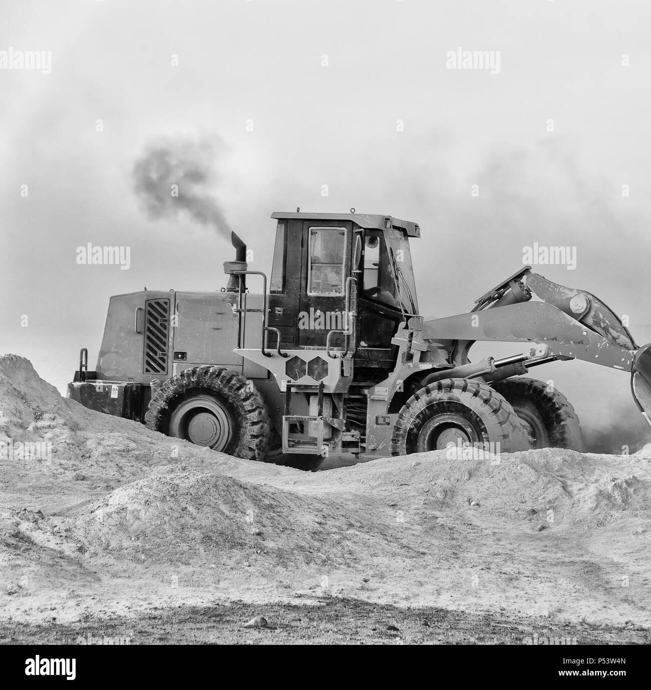 in ethiopia africa the caterpillar equipment working and excavation