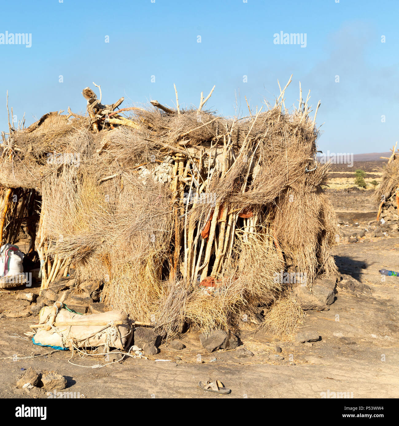 Poor African Houses Inside