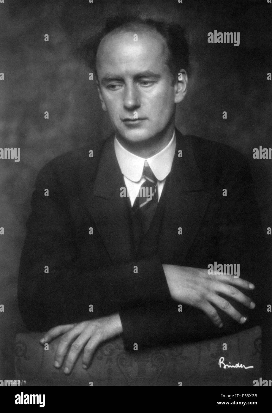 Wilhelm Furtwängler (1886-1954), director de orquesta y compositor alemán. Stock Photo