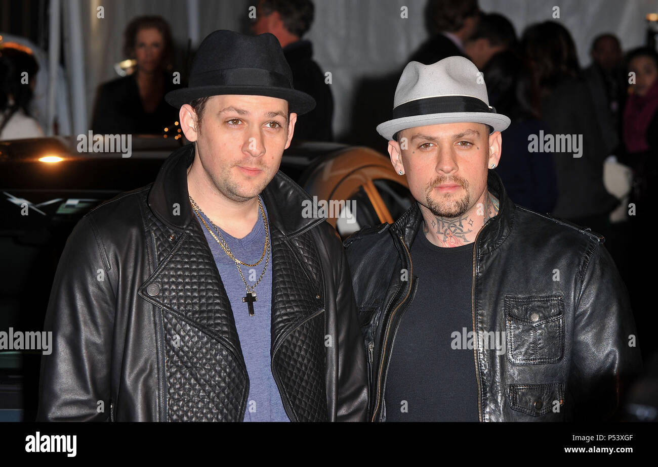 Benji Madden Benji And Joel Madden High Resolution Stock Photography And Images Alamy