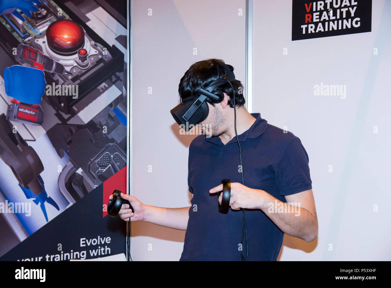 virtual reality robot