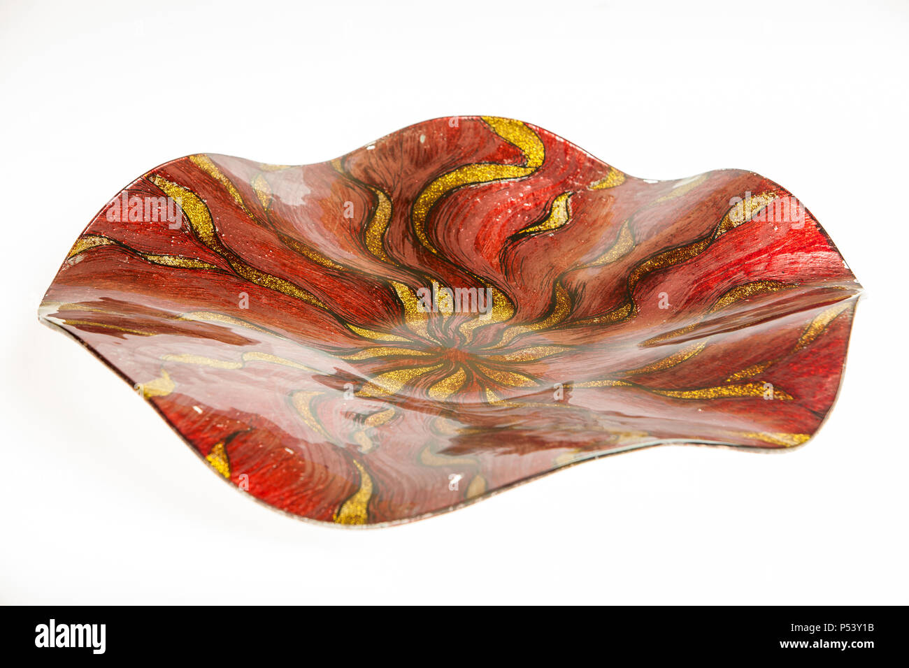 different decorative plates for home and business Stock Photo
