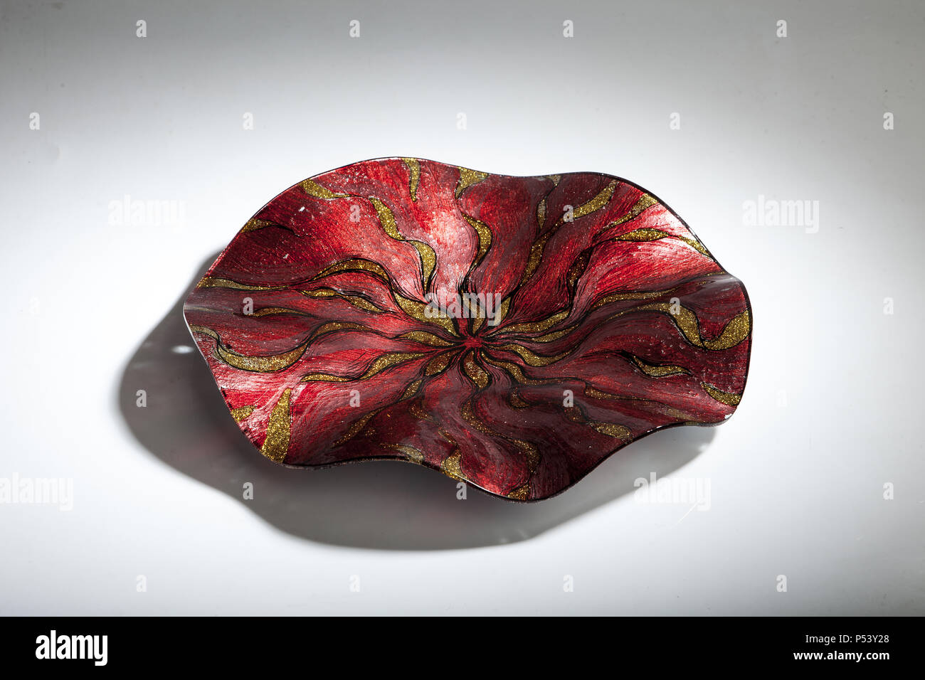 different decorative plates for home and business Stock Photo