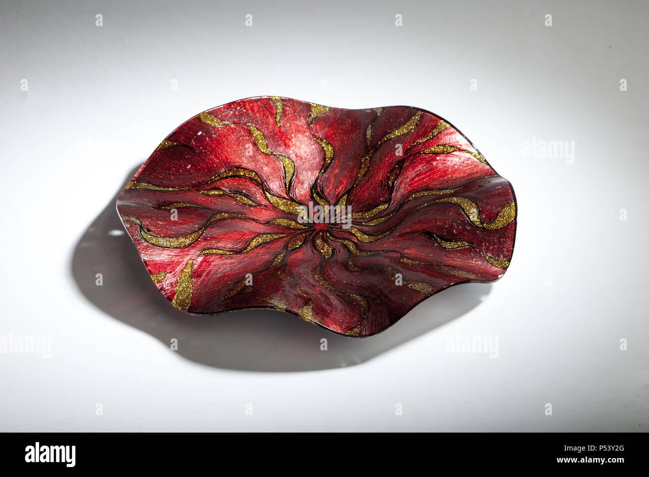 different decorative plates for home and business Stock Photo