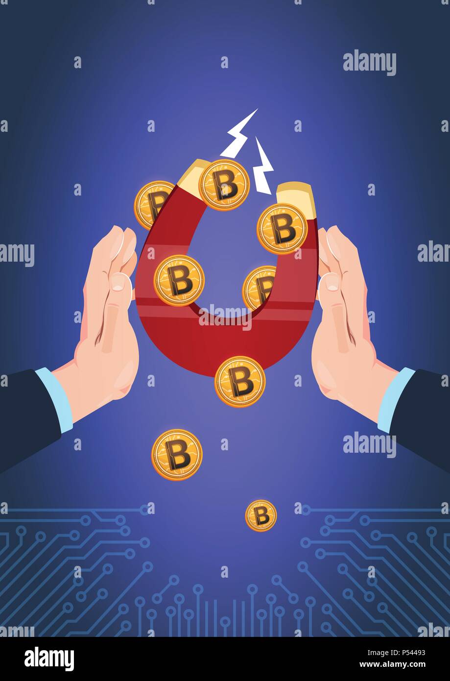 Magnet pulling money hi-res stock photography and images - Page 2 - Alamy