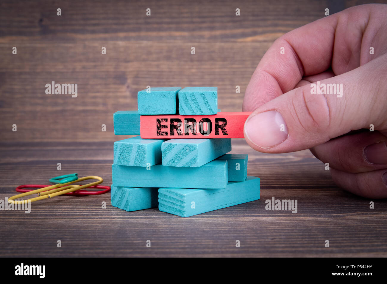 Error Business Concept Stock Photo