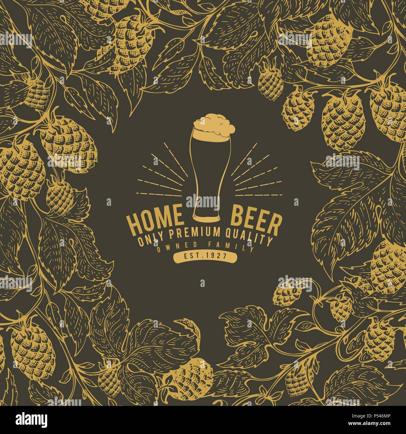 Beer Hop Design Template Vintage Beer Background Vector Hand Drawn Hop Illustration Retro Style Frame Stock Vector Image Art Alamy Beer Hop Design Template Vintage Beer Background Vector Hand Drawn Hop Illustration Retro Style Frame Stock Vector Image Art Alamy