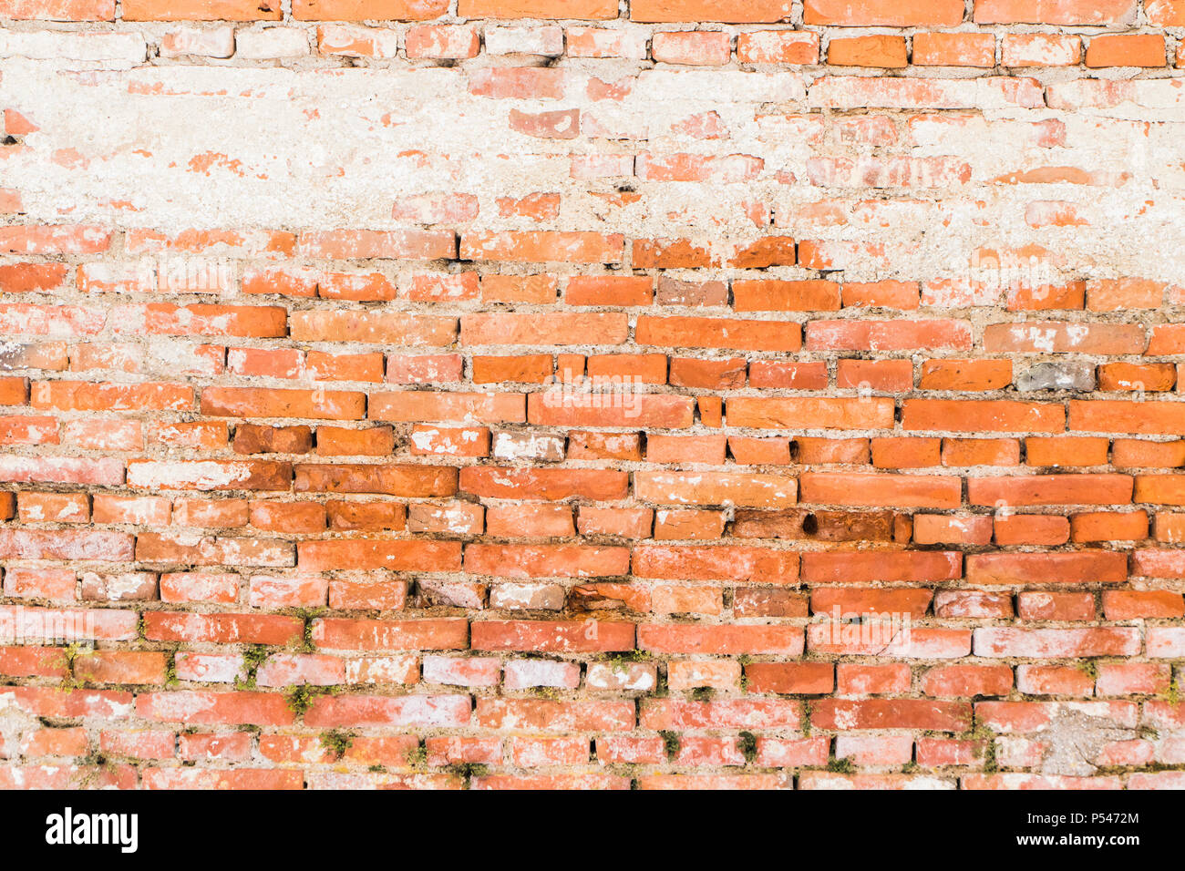 red brick exterior wall background Stock Photo - Alamy