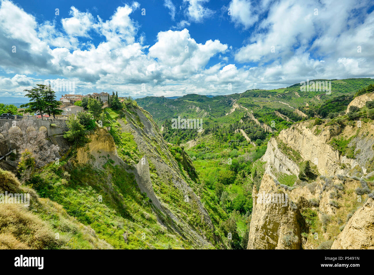 aliano and its surroundings views Stock Photo - Alamy