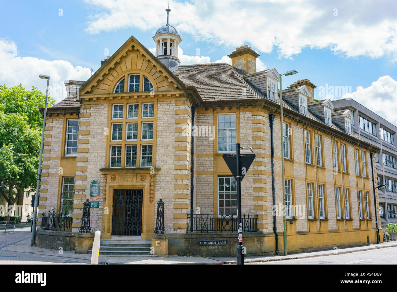 Oxford, JUL 9: Exterior view of the Oxfordshire Register Office on JUL 9, 2017 at Oxford, United Kingdom Stock Photo