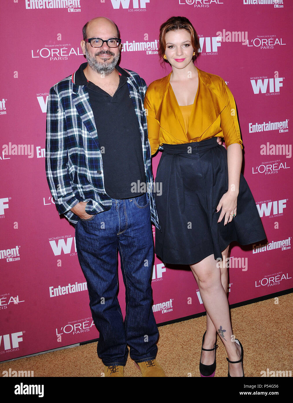David cross and amber tamblyn _122 red carpet event hi-res stock  photography and images - Alamy