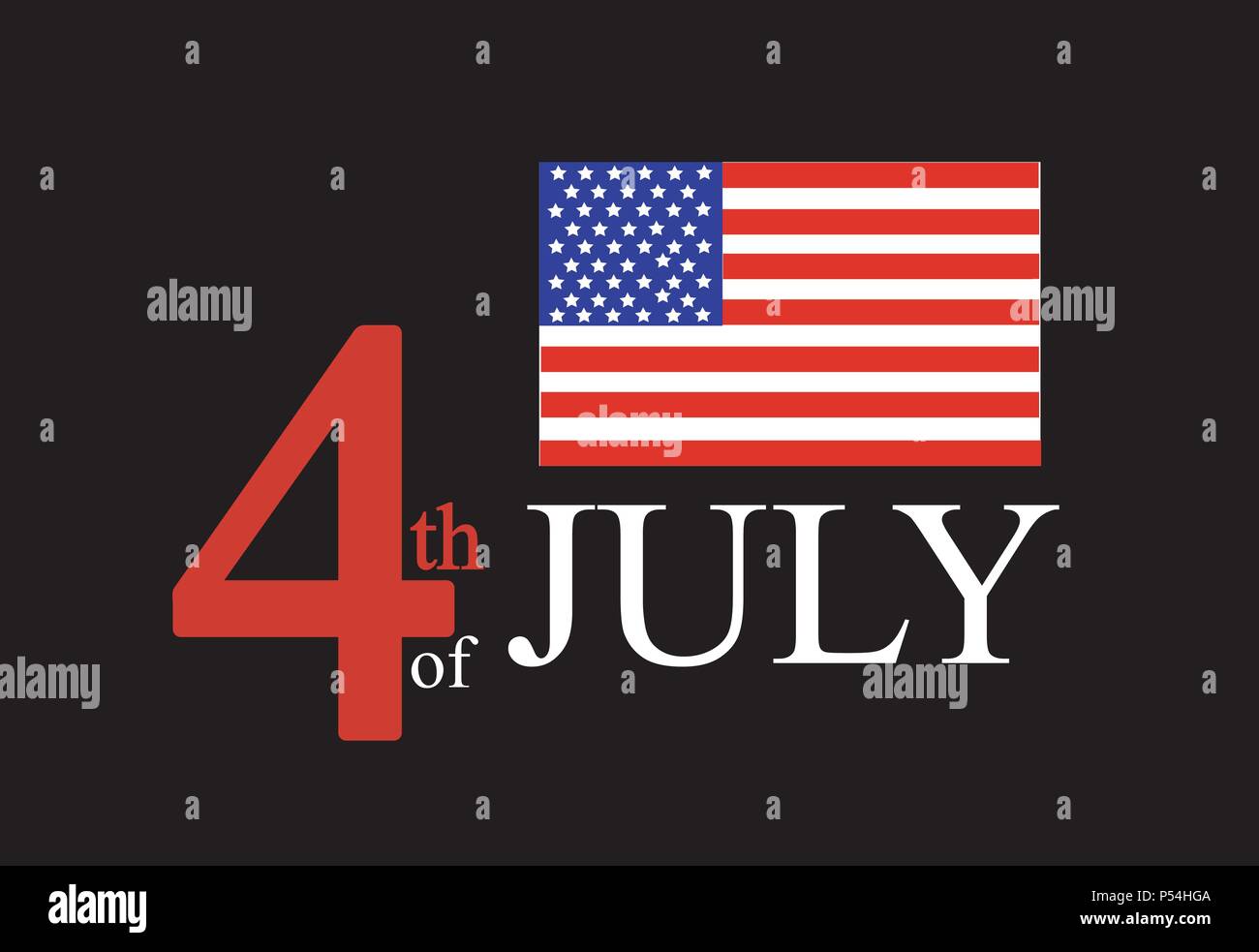 United State Of America flag isolated vector Stock Vector Image & Art ...