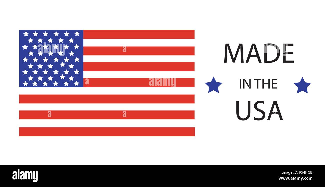 United State Of America flag isolated vector Stock Vector Image & Art ...