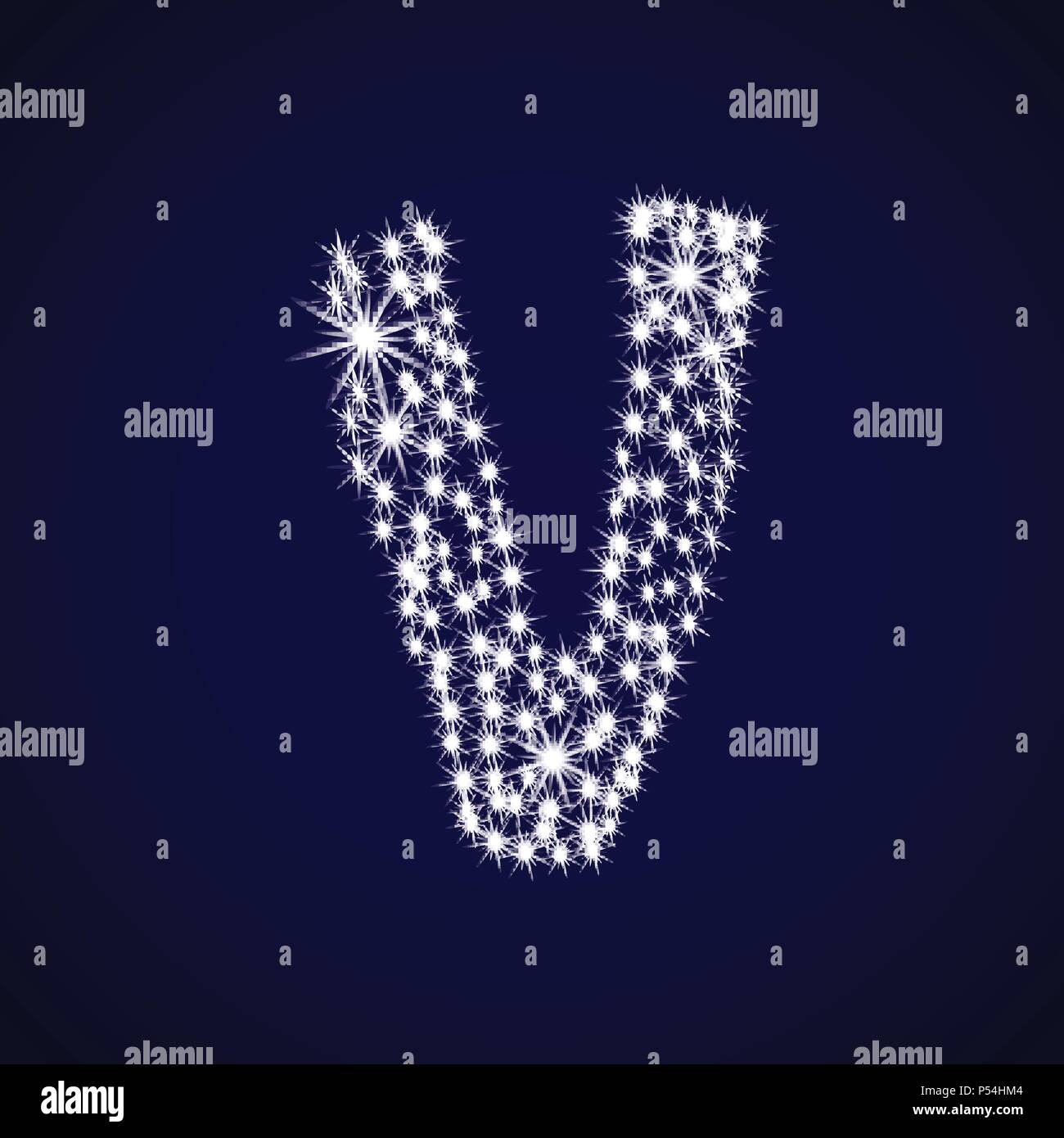 Letter of the alphabet V Stock Vector Image & Art - Alamy