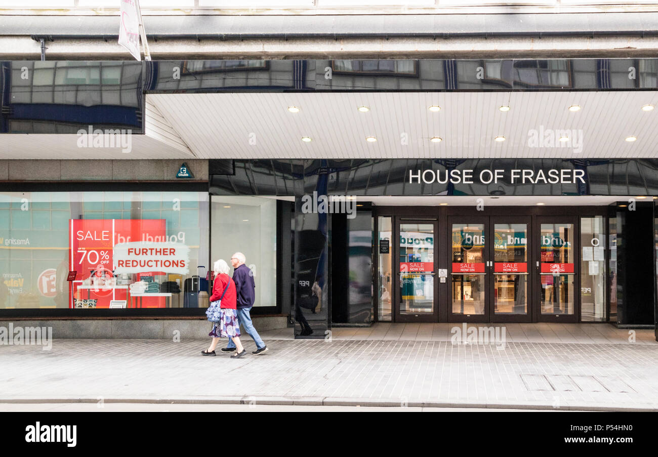House of Fraser department store, Birmingham, England, UK Stock Photo Alamy