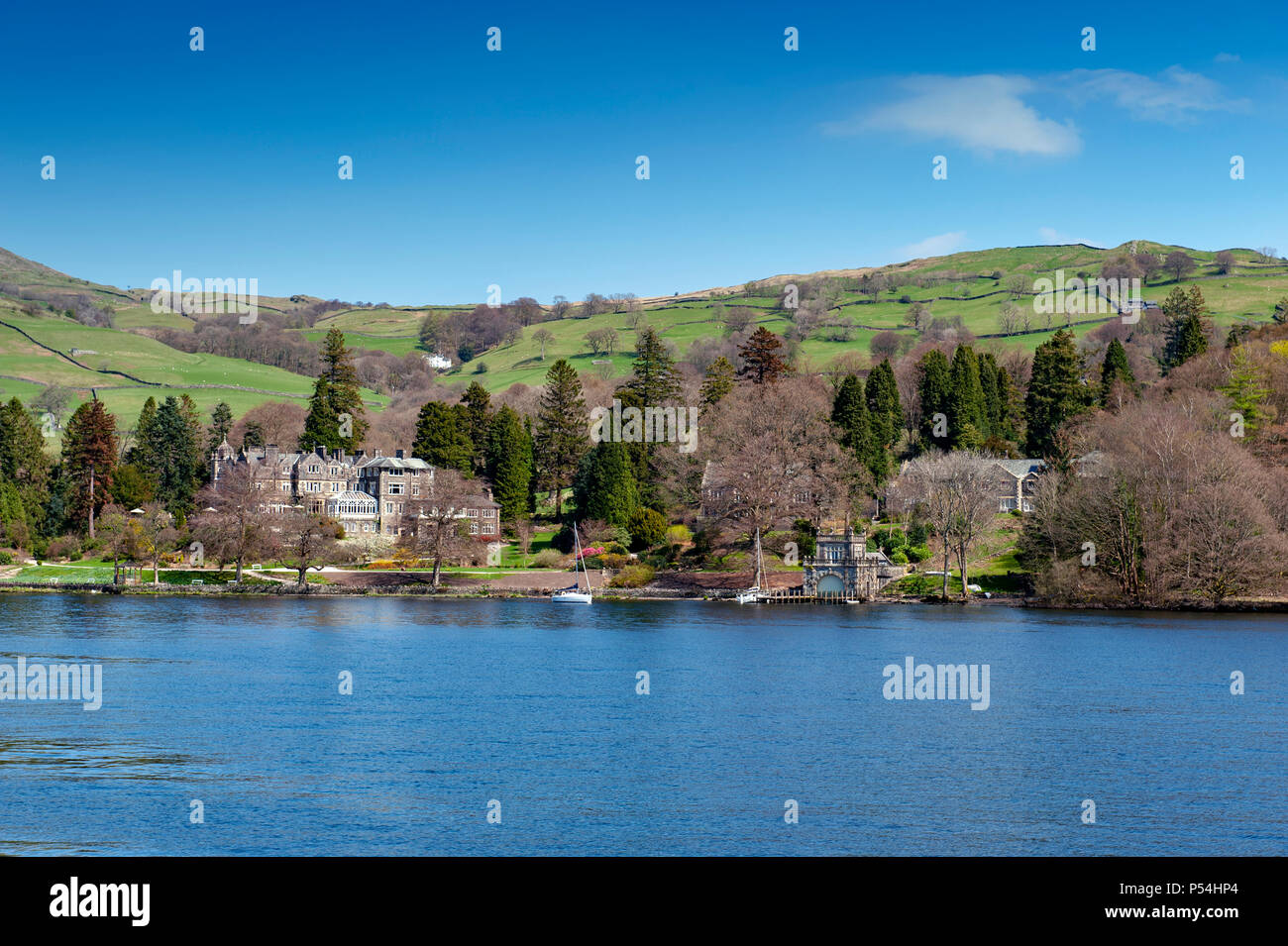 Beautiful lakeside village situated on the bank of Lake Windermere in