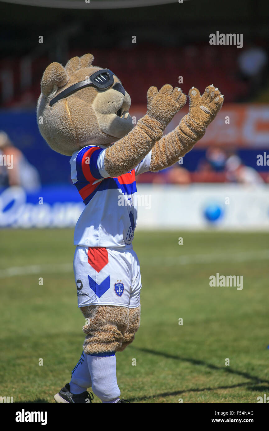 Sunday 24th June 2018 , Mobile Rocket Stadium, Wakefield, England ...