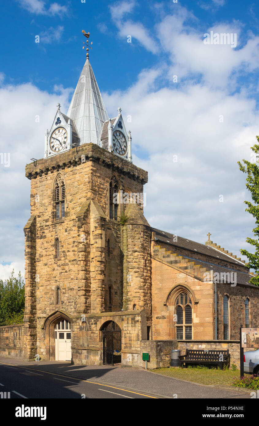 The parish church of St. Peter Inverkeithing Fife Scotland Stock Photo