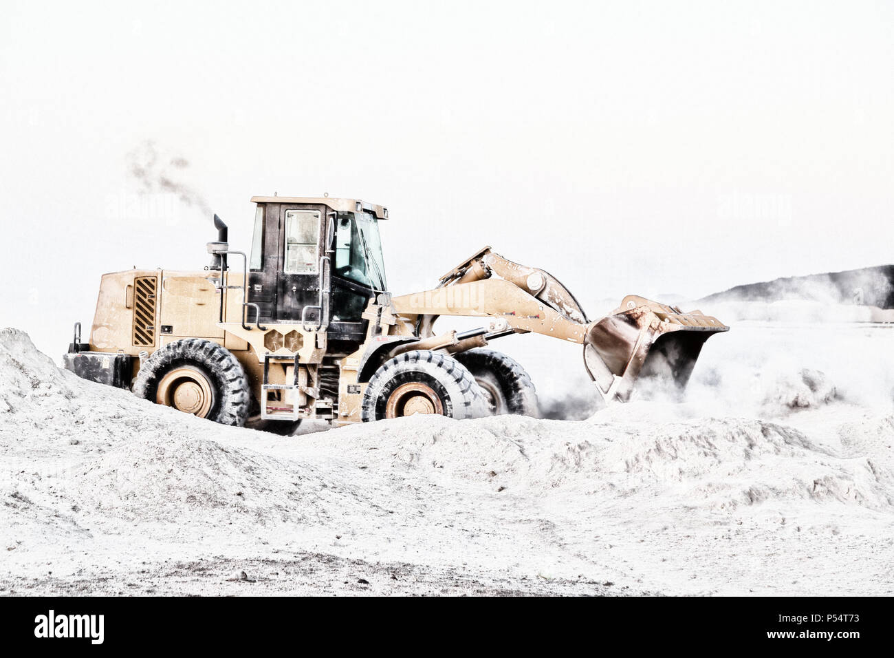 in ethiopia africa the caterpillar equipment working and excavation machinery Stock Photo Alamy