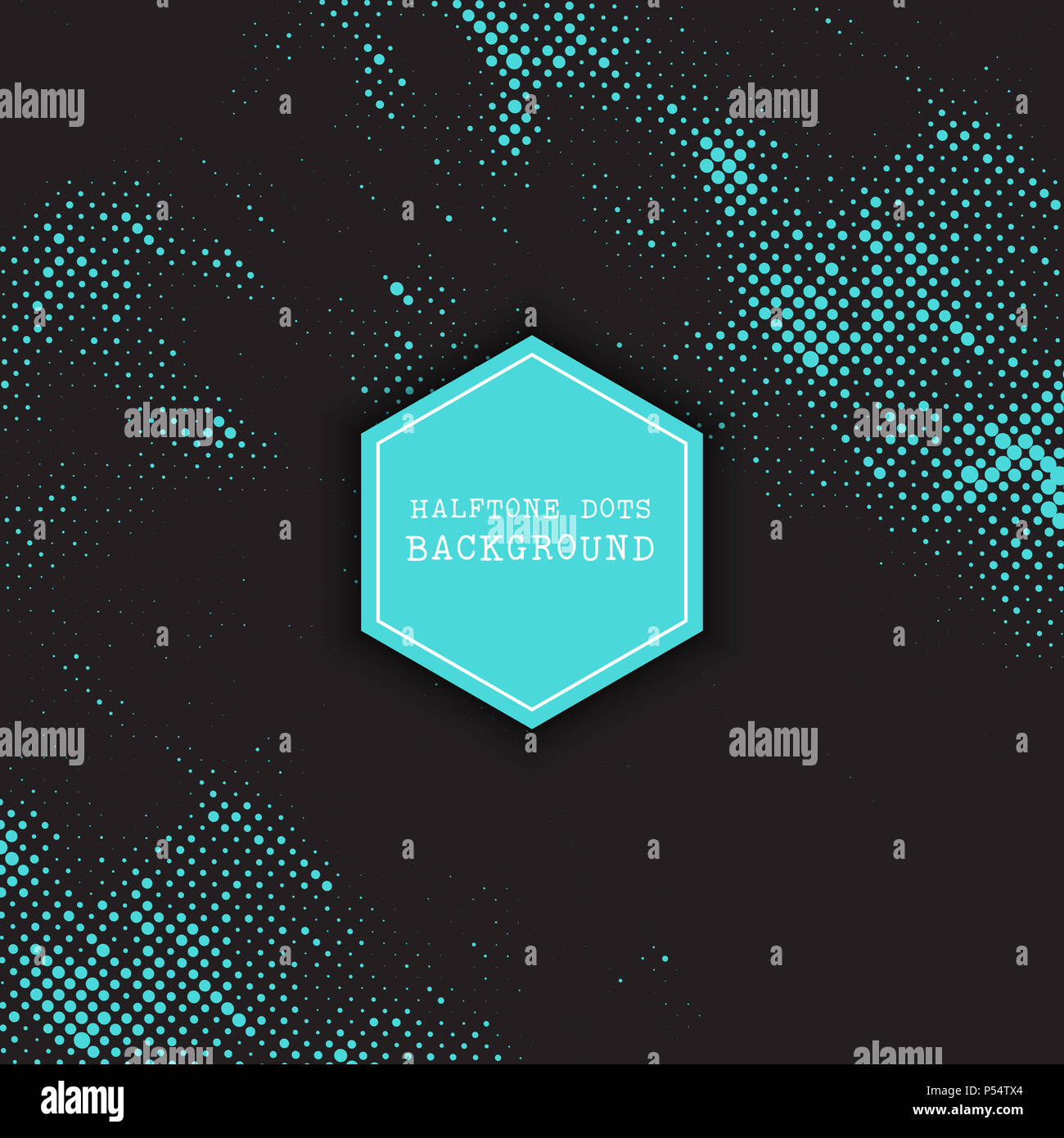 Abstract background with a halftone dots design Stock Photo - Alamy