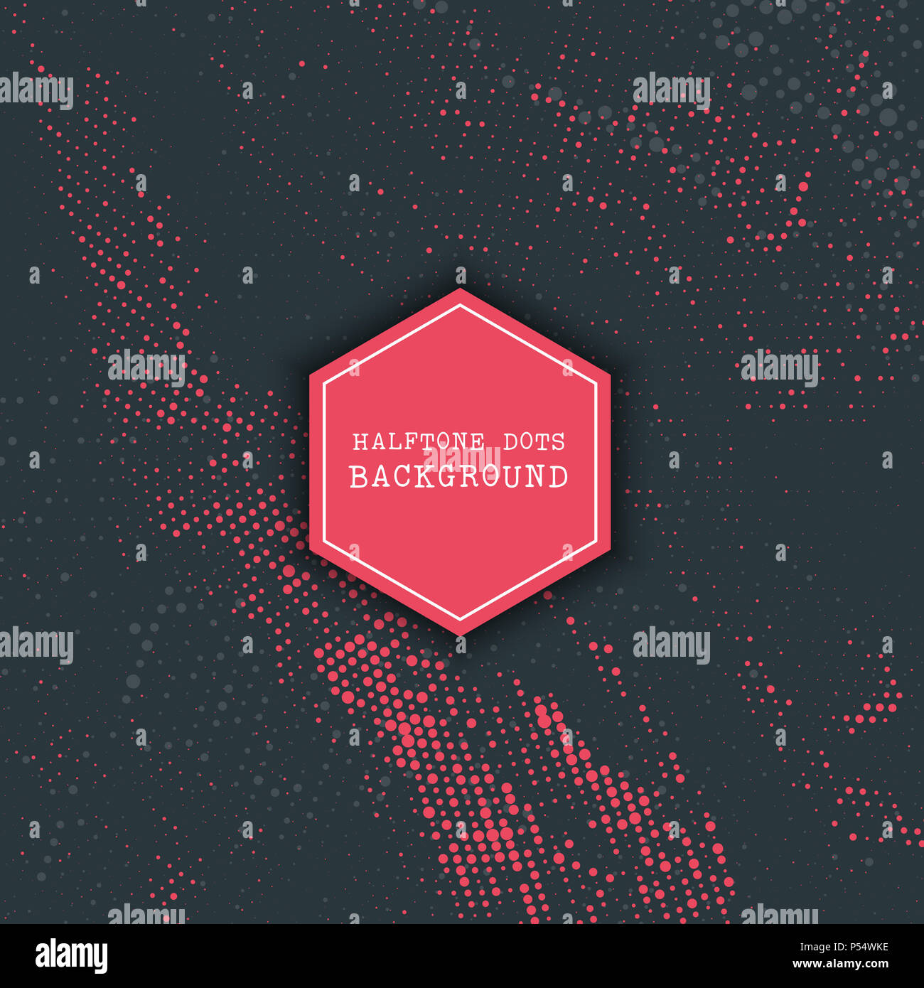 Abstract background with a halftone dots design Stock Photo - Alamy